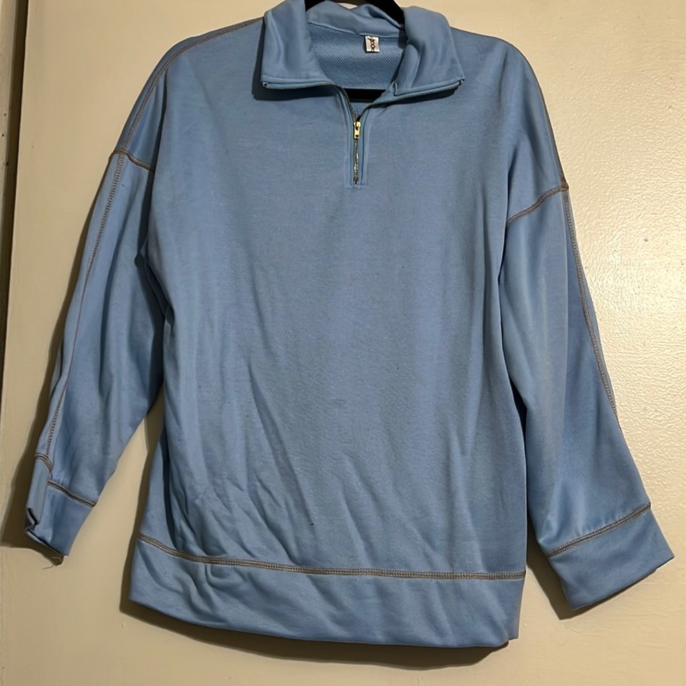 Blue comfy sweater